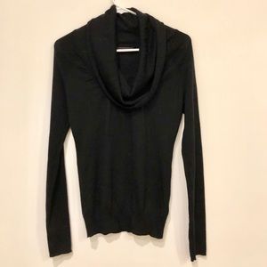 Lightweight Wool Blend Cowl Neck Sweater